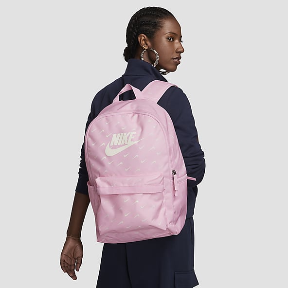 Nike pink backpacks new arrivals
